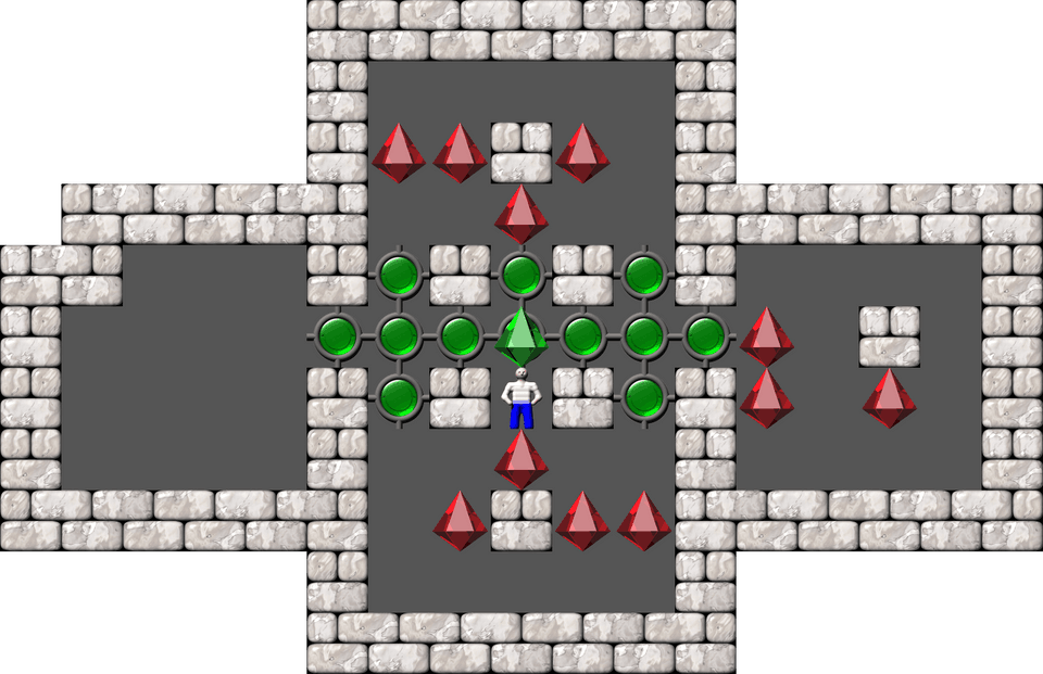 Sokoban Kevin 10 level 72